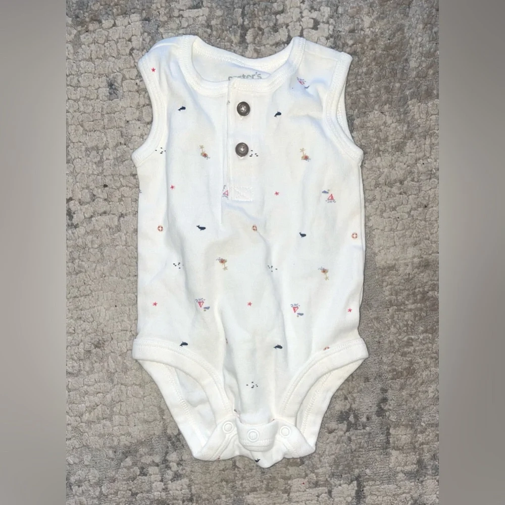 Carters tank top onesie size 3 months
